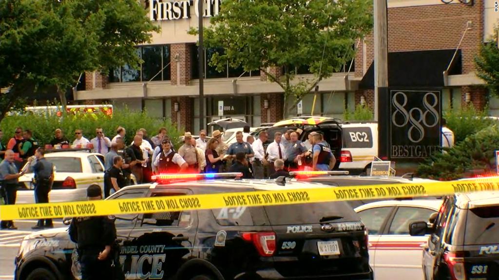 5 killed in Maryland newspaper shooting