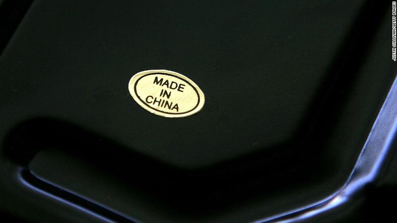 made in china sticker