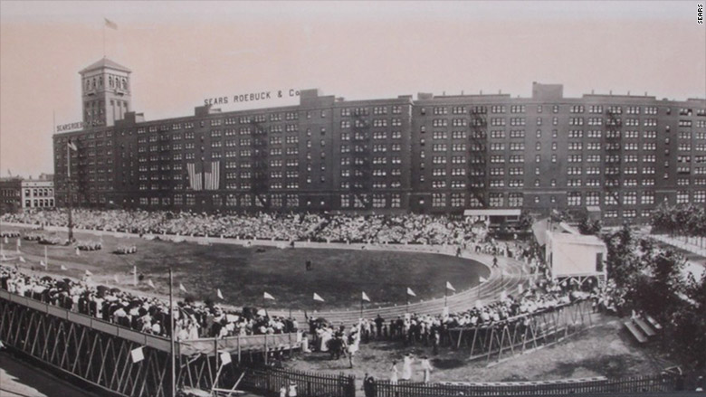   Opening of the Sears store in 1925 