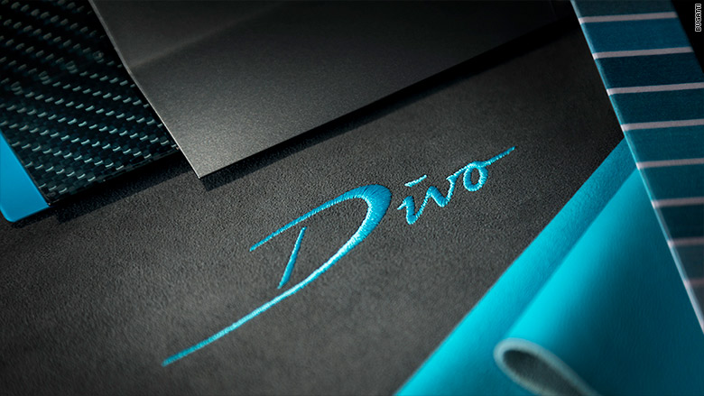 bugatti divo detail