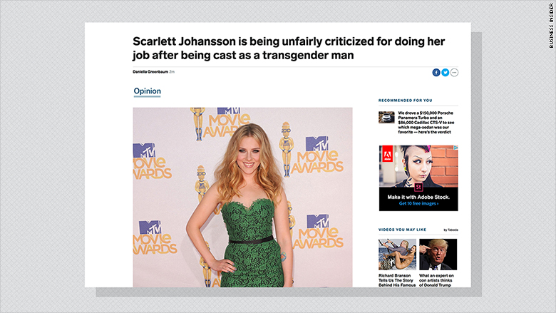 scarlett johansson business insider