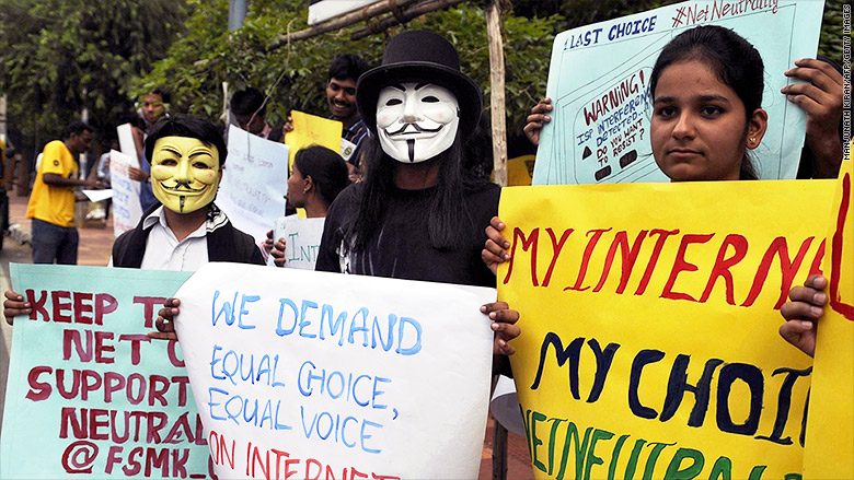 india net neutrality protest