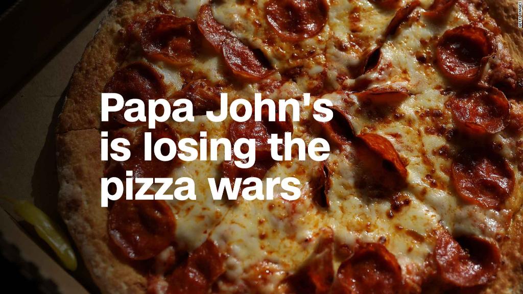 Papa John's is losing the pizza wars. Big time.