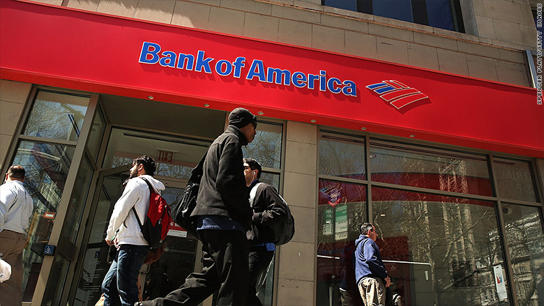 Why Bank of America branches are disappearing