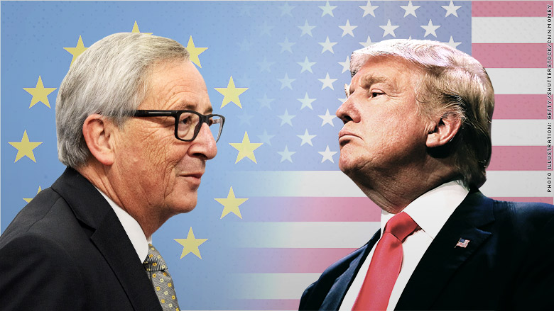 GFX juncker trump eu us