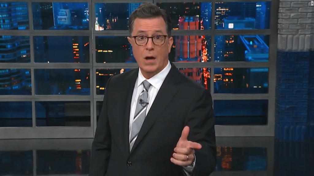 Colbert shocked by CBS CEO allegations