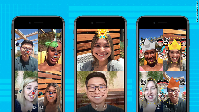 Facebook adds quirky Messenger games to video chats