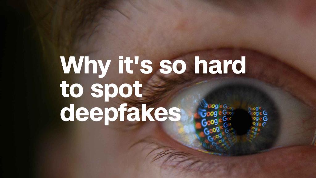 Here's why it's so hard to spot deepfakes