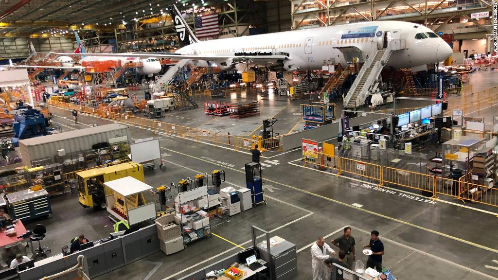 Behind the scenes at Boeing's biggest factory