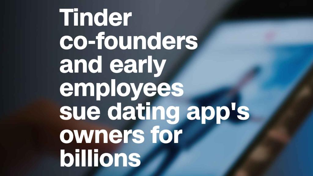 Les cofondateurs de Tinder et les premiers employés poursuivent les propriétaires de l'application de rencontre pour des milliards