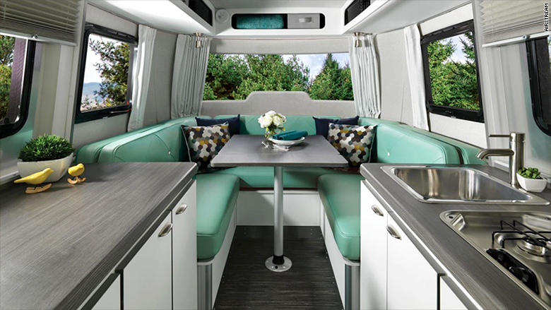 airstream kitchen interior