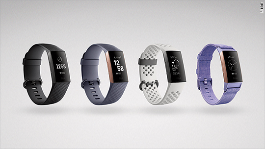 Fitbit Charge 3 is a waterproof smartwatch as a