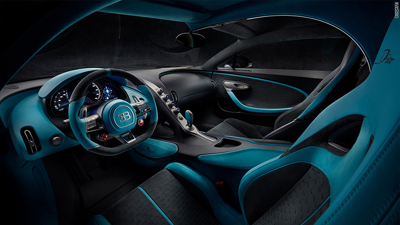 bugatti divo inside