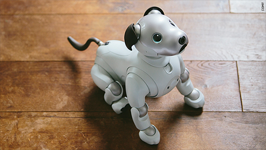 robot dog 1990s