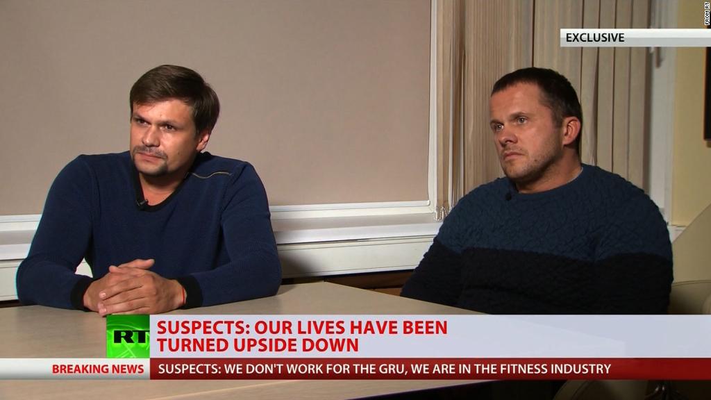 Novichok suspects: We were just tourists