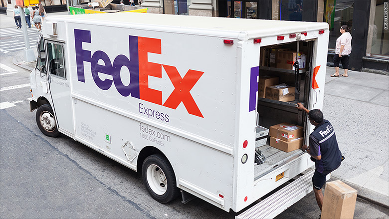 fedex truck