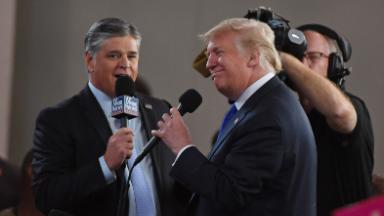 Reliable Sources: President Trump helps out Fox's Sean Hannity before rally