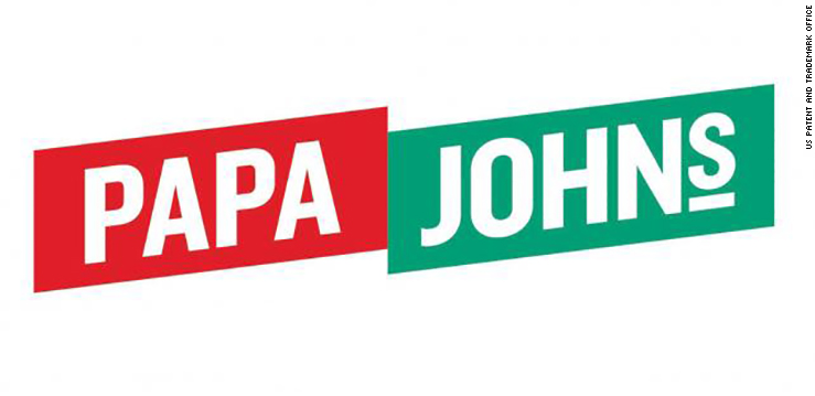 papa johns new logo