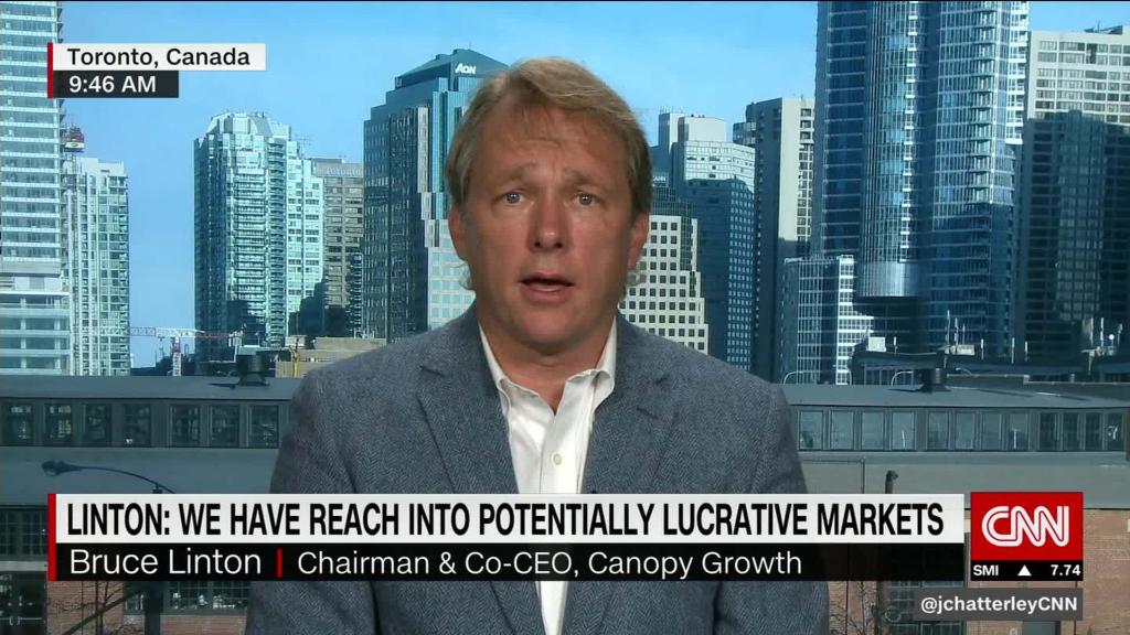 Pot company CEO optimistic the U.S. market could open up