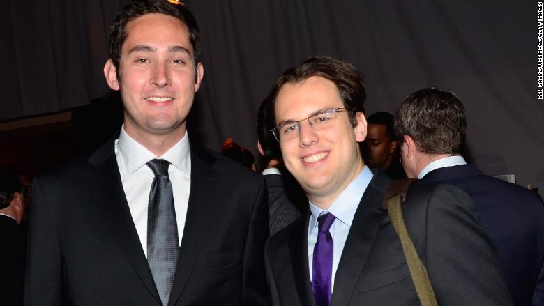 Kevin Systrom and Mike Krieger 