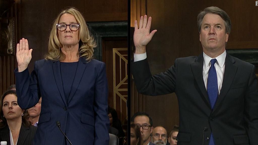 Relive the 'she said, he said' of the Kavanaugh hearing