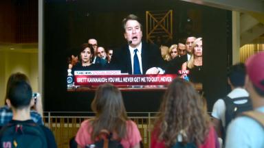 Viewers gathered around the TV in high numbers for Ford-Kavanaugh hearing