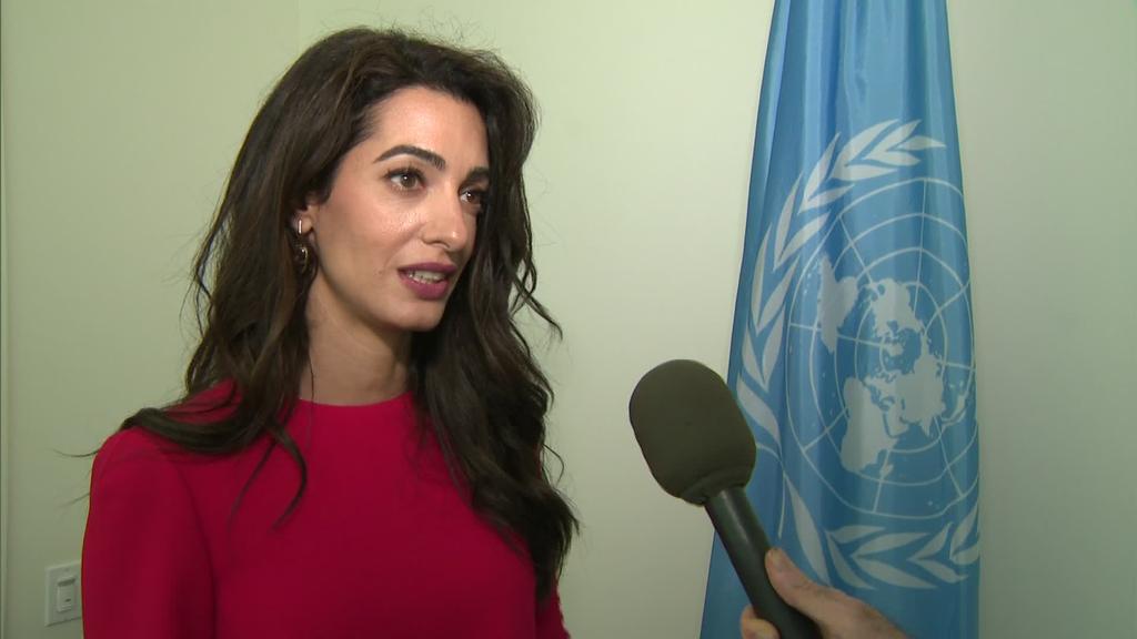 Amal Clooney: Myanmar should pardon Reuters journalists