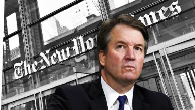 New York Times says it was a mistake to enlist writer who posted anti-Kavanaugh tweet to report on him
