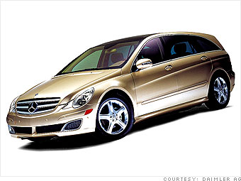 The luxury ride: Mercedes-Benz R Class