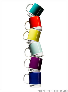For your assistants: Pantone Universe Mug Collection