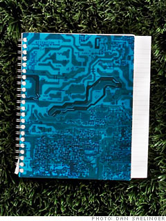Motherboard Gifts' Large Spiral Journal 