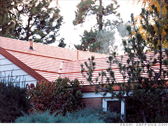 Copper roofing 