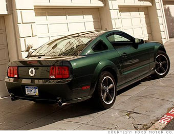 Midsize sporty car: Ford Mustang