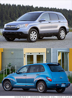 Compact SUV: Two-way tie