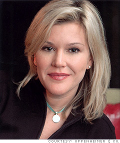 Meredith Whitney,  Financial analyst