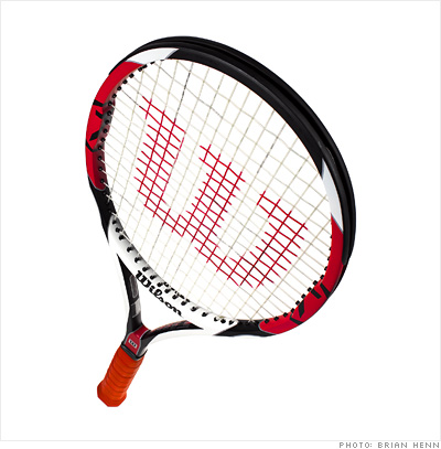 The sports nut: Federer's racket