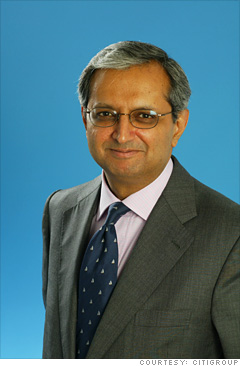 5. Vikram Pandit, CEO of Citigroup 