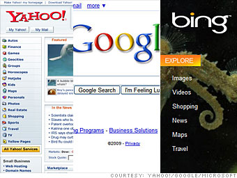 Google and Yahoo, meet Bing