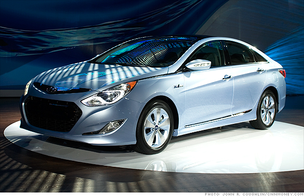 The hottest new cars of the New York Auto Show - Hyundai Sonata Hybrid ...