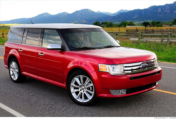 Consumer Reports: Most reliable cars - Large SUV: Ford Flex (Turbo V6 ...