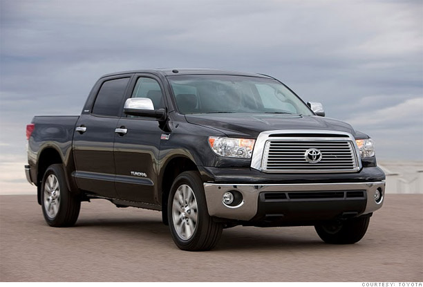 Consumer Reports: Most reliable cars - Pickup: Toyota Tundra V6 (10