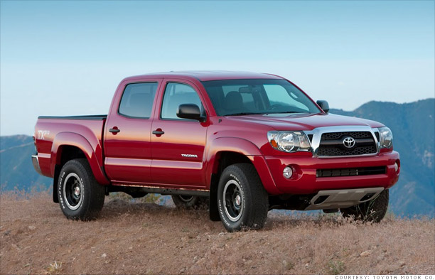 Mid-size pickup: Toyota Tacoma