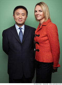 Lei Wang and Wendy Trevisani