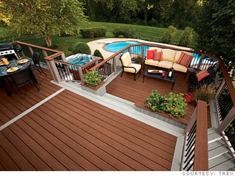 Recycled deck