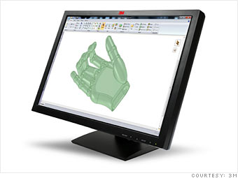 6) The ten finger touch screen