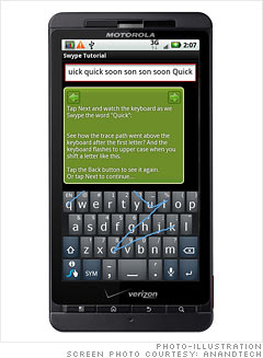 Swype: Unusual and addictive 