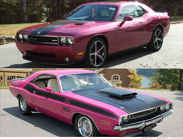 Collector Cars Modern Vs Classic Dodge Challenger 2011 1970 3