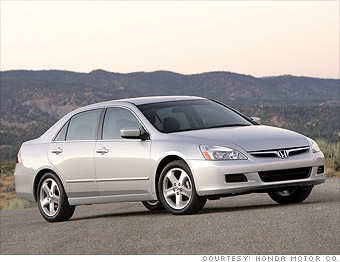 For instance: 2007 Honda Accord EX