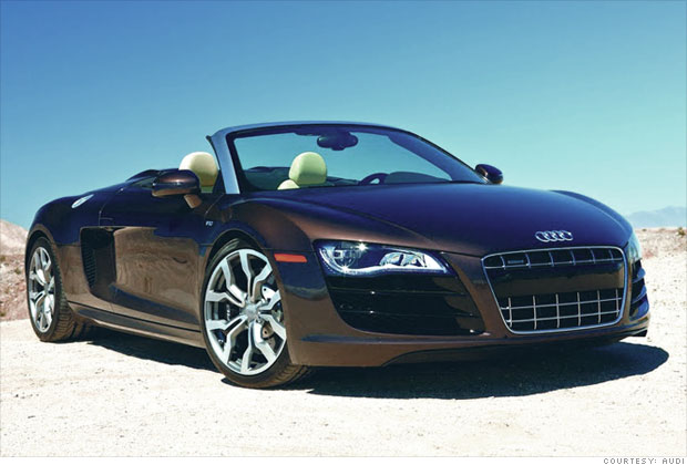 12 Wicked Fast Convertibles Audi R8 V10 Spyder 6 Cnnmoney 3520