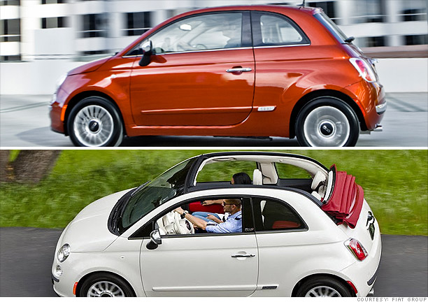 Hoofd Overleg Potentieel Car of the Year: Early picks - Fiat 500 Coupe/Cabriolet (4) - CNNMoney